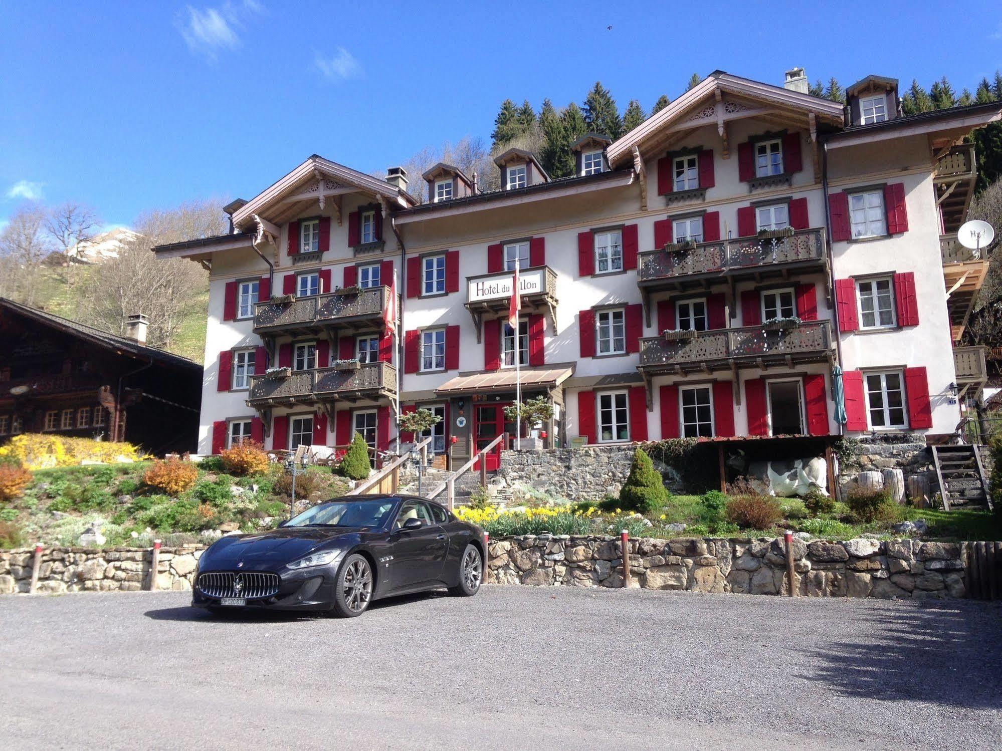Historic Hotel Du Pillon Ле-Дьяблере Экстерьер фото