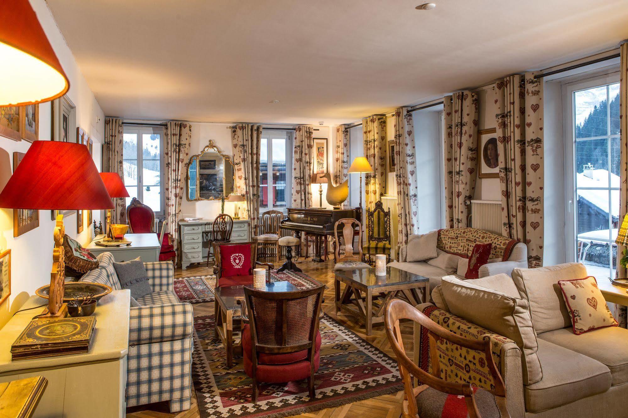 Historic Hotel Du Pillon Ле-Дьяблере Экстерьер фото
